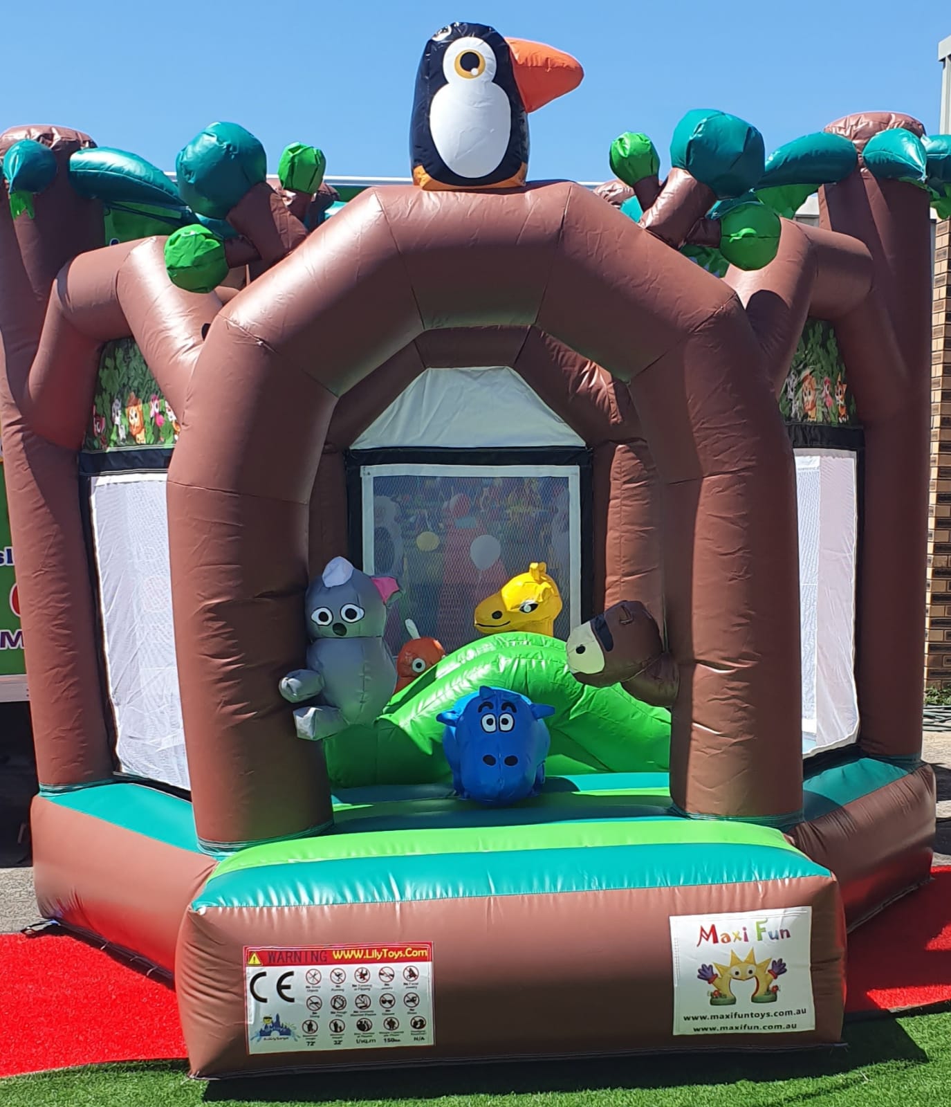 Baby Jungle Jumping Castle - South Brisbane