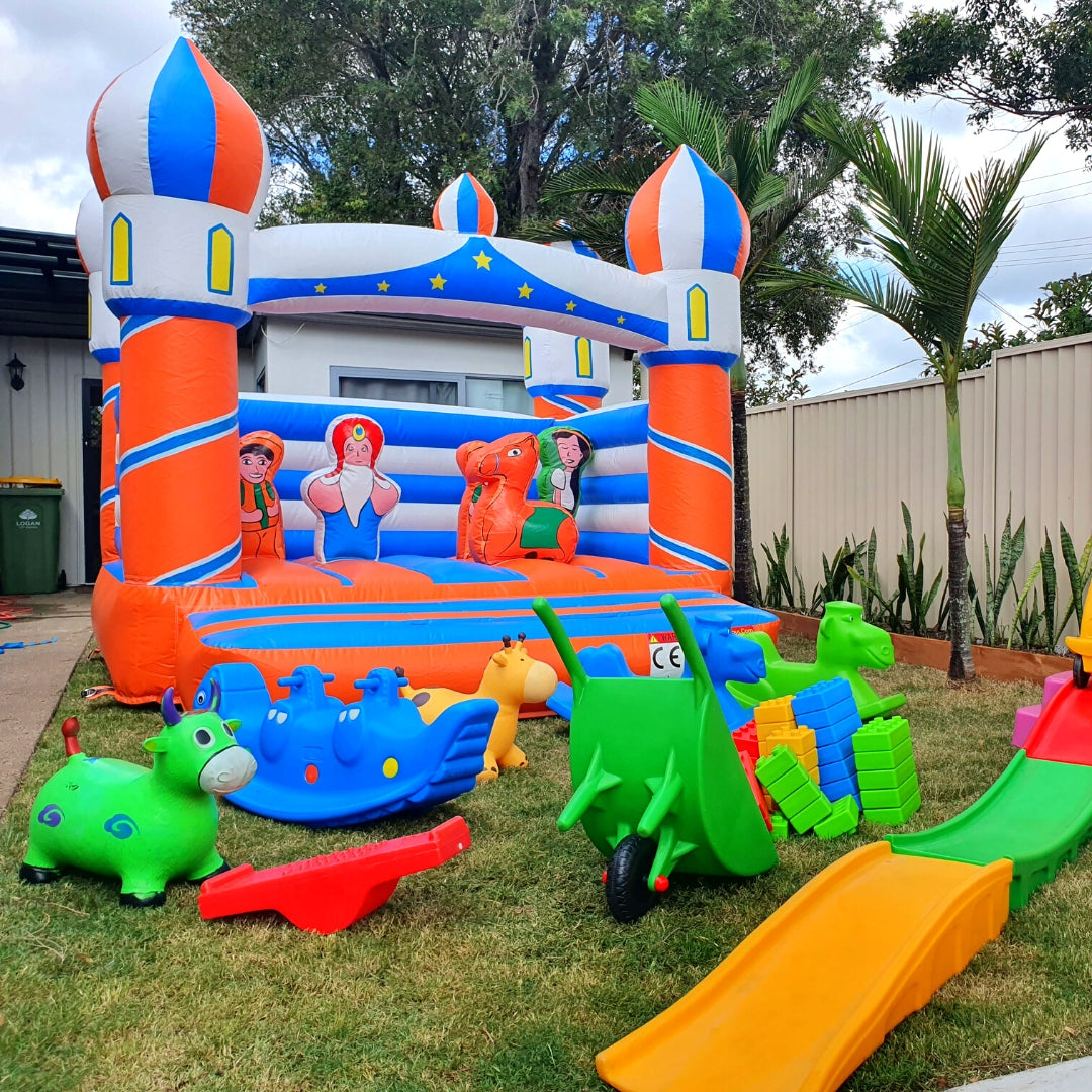 Aladdin Jumping Castle Party Bundle, North Brisbane