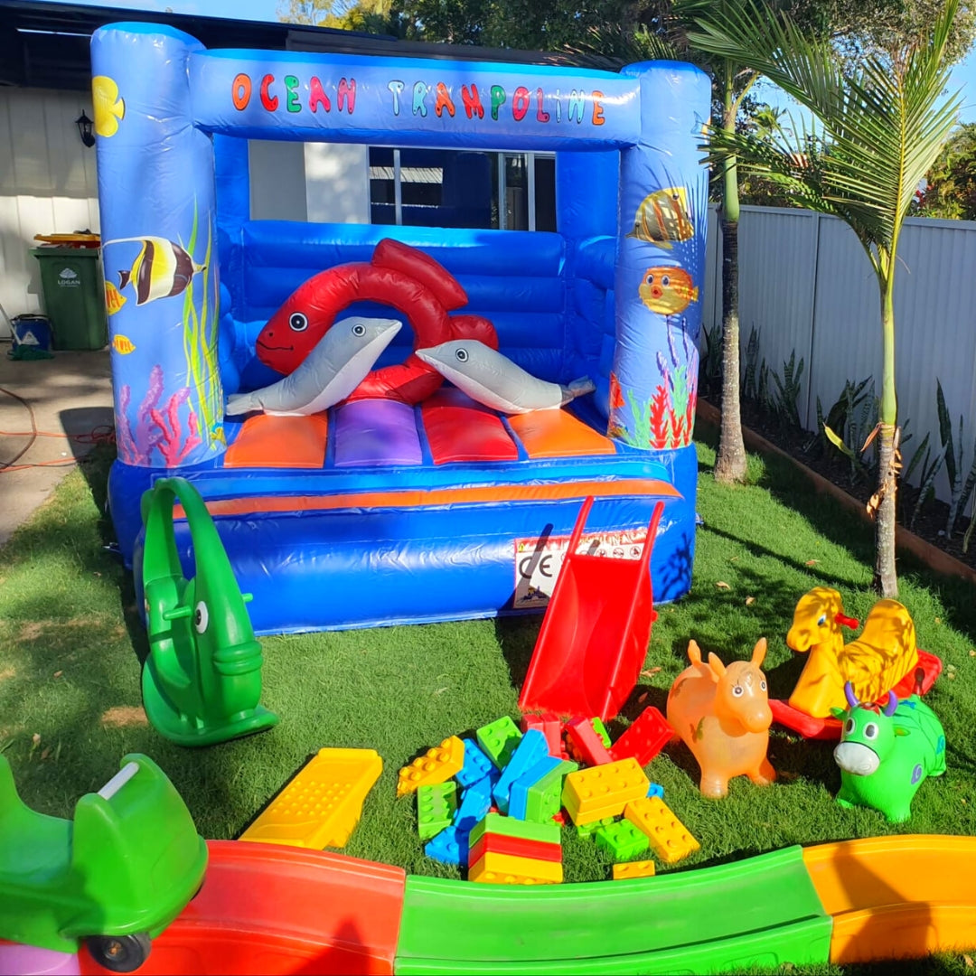 Ocean Jumping Castle Party Bundle, South Brisbane