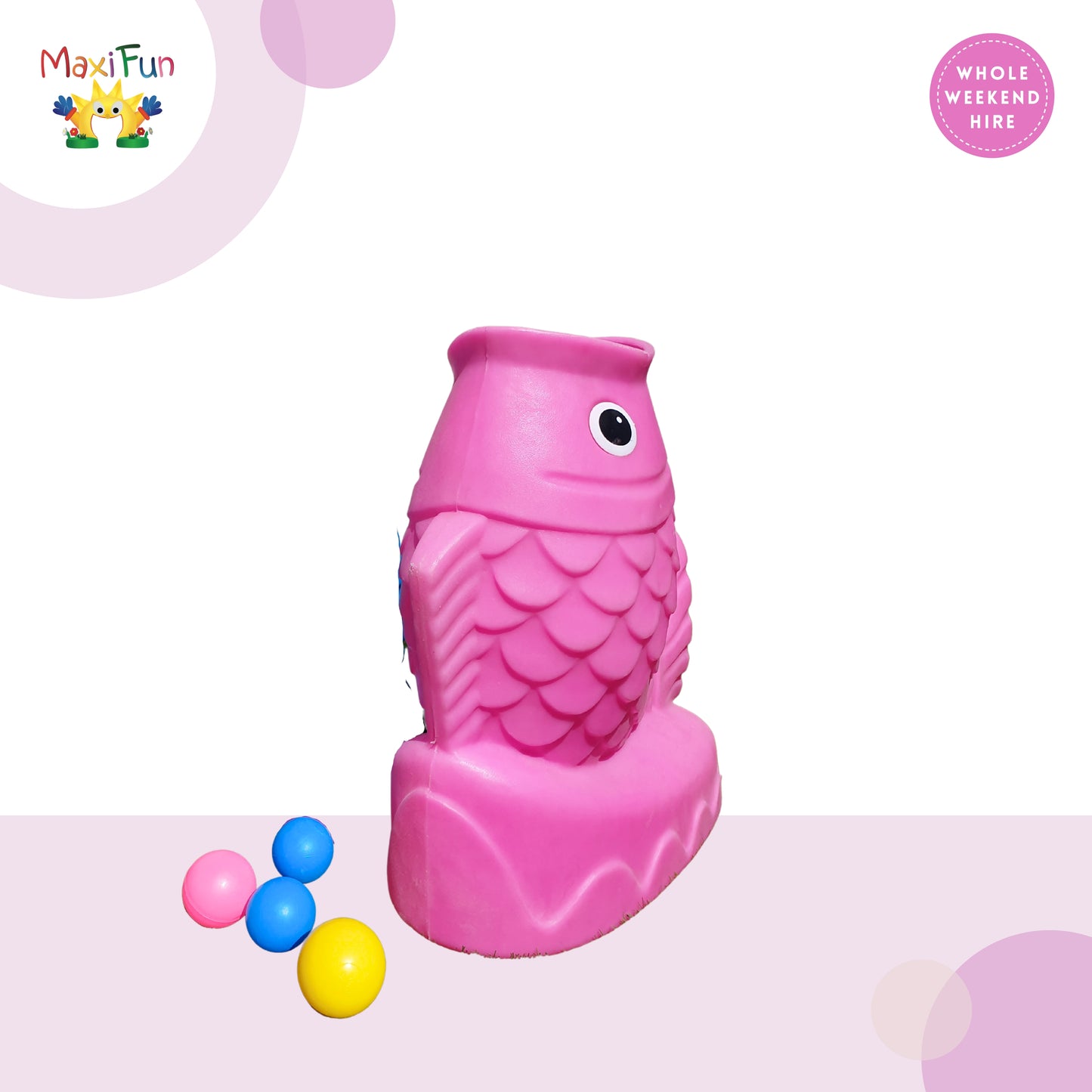 Animal Ball Tosses - Pink & Purple, Northside