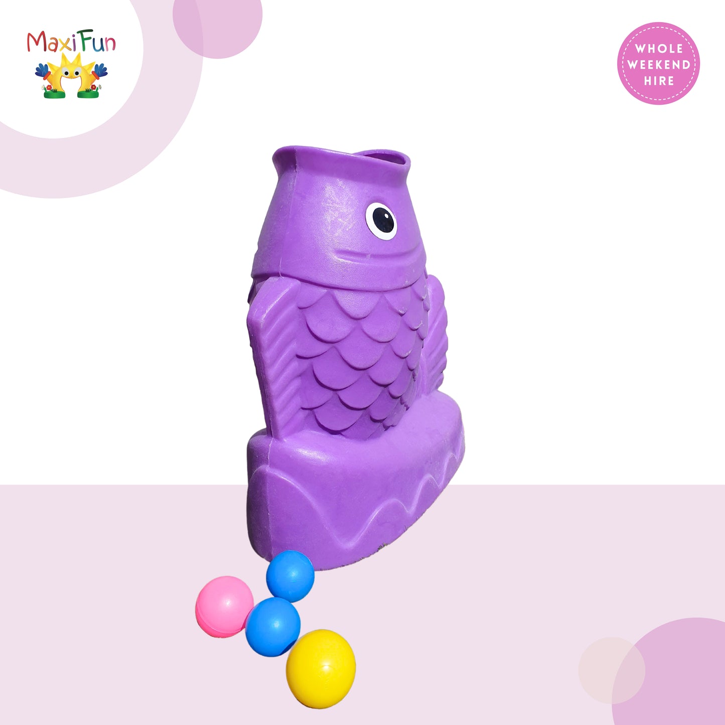 Animal Ball Tosses - Pink & Purple, Northside