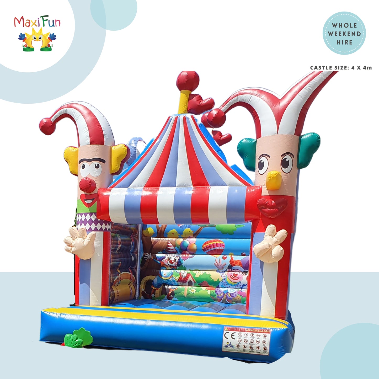 Circus Jumping Castle, South Brisbane