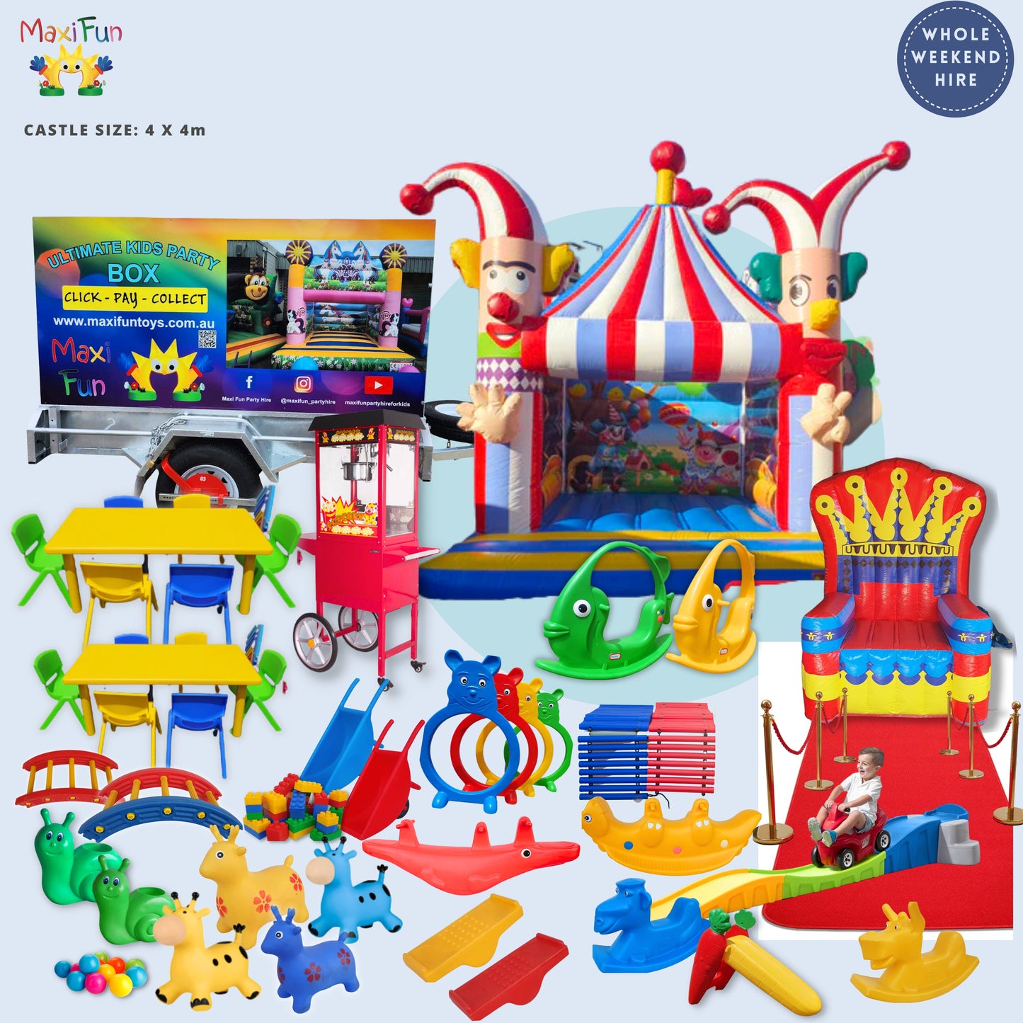 Circus Trailer Bundle, Southside
