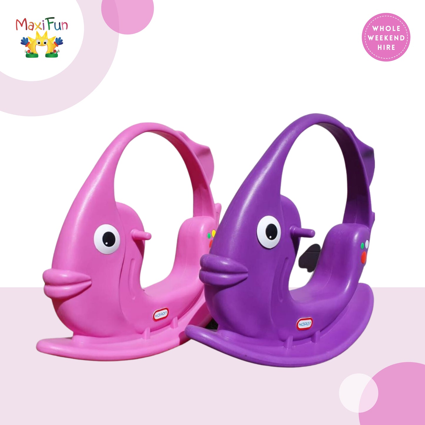 Fish Seesaw - Pink & Purple, Southside