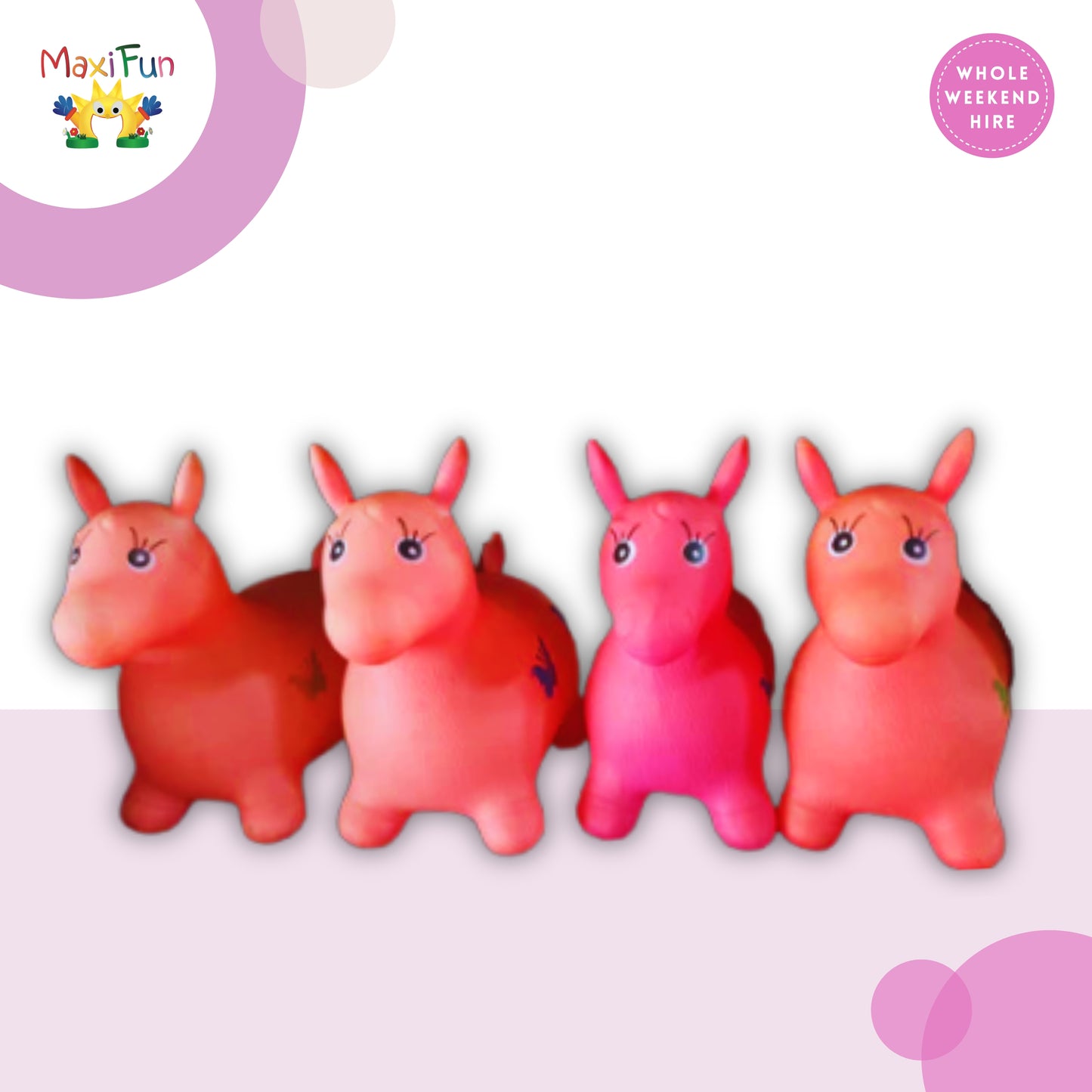 Hopping animals - Pink & Purple, Southside