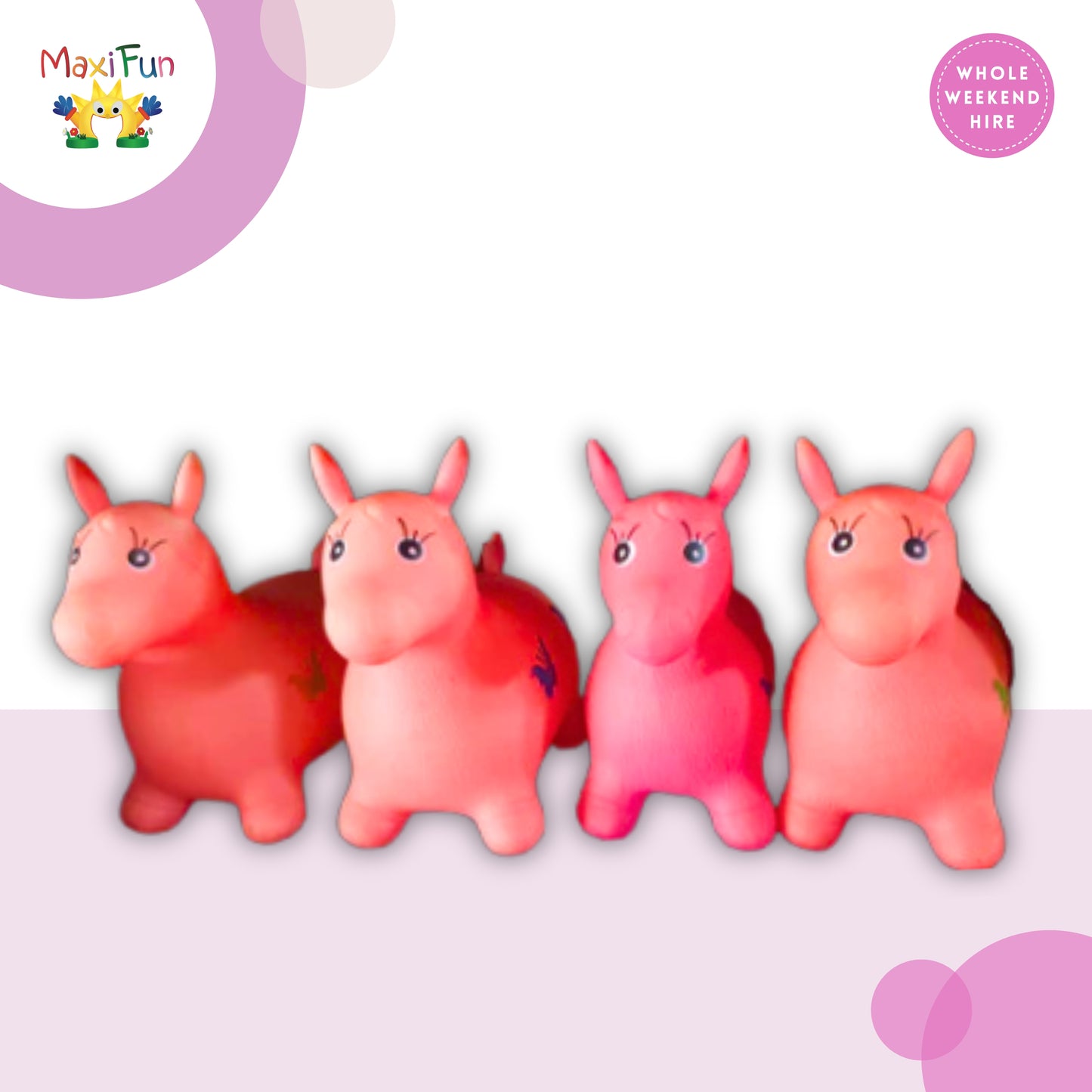 Hopping animals - Pink & Purple, Northside