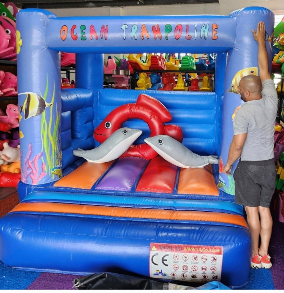 Ocean Jumping Castle Party Bundle, South Brisbane