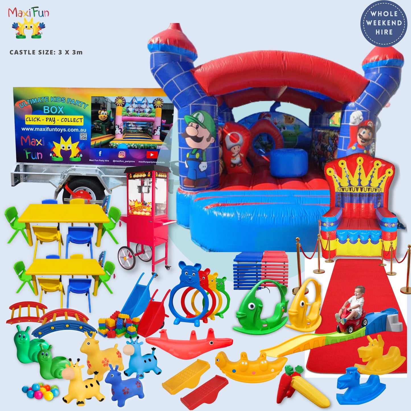 Mario Trailer Package, South Brisbane