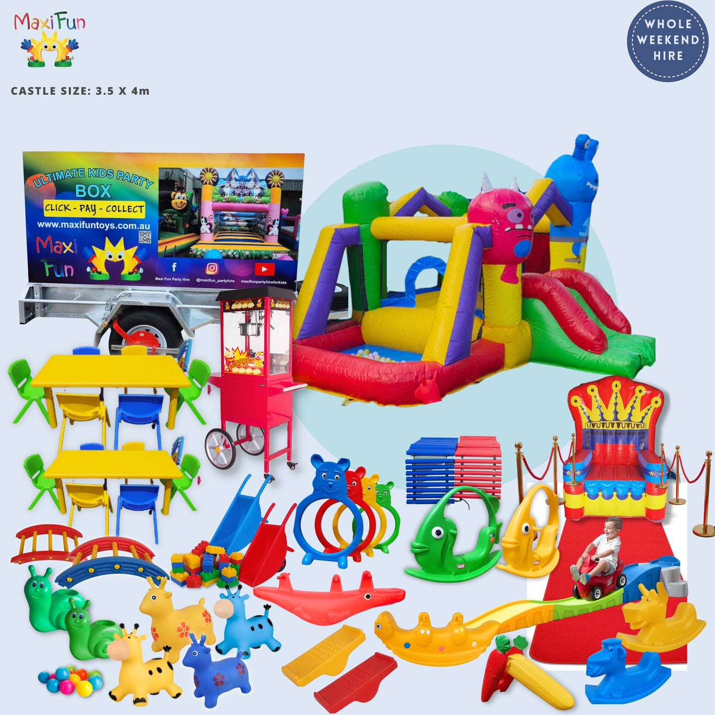 Monster Ball Pit Trailer Bundle - Southside