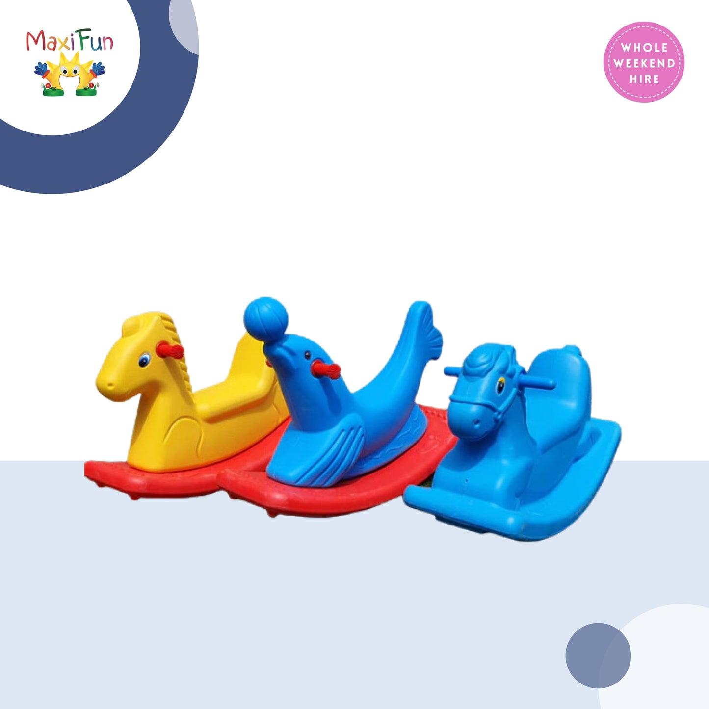Single Seesaws - Mixed Colours, Southside