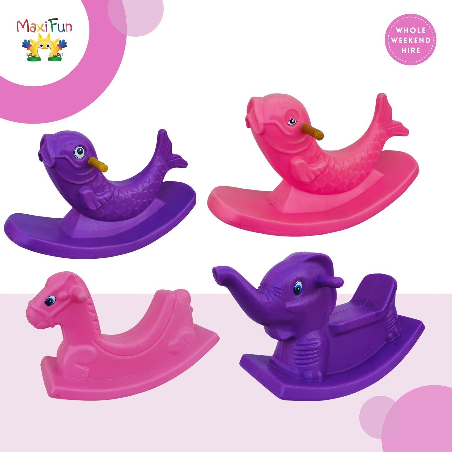 Single Seesaws - Pink & Purple, Northside
