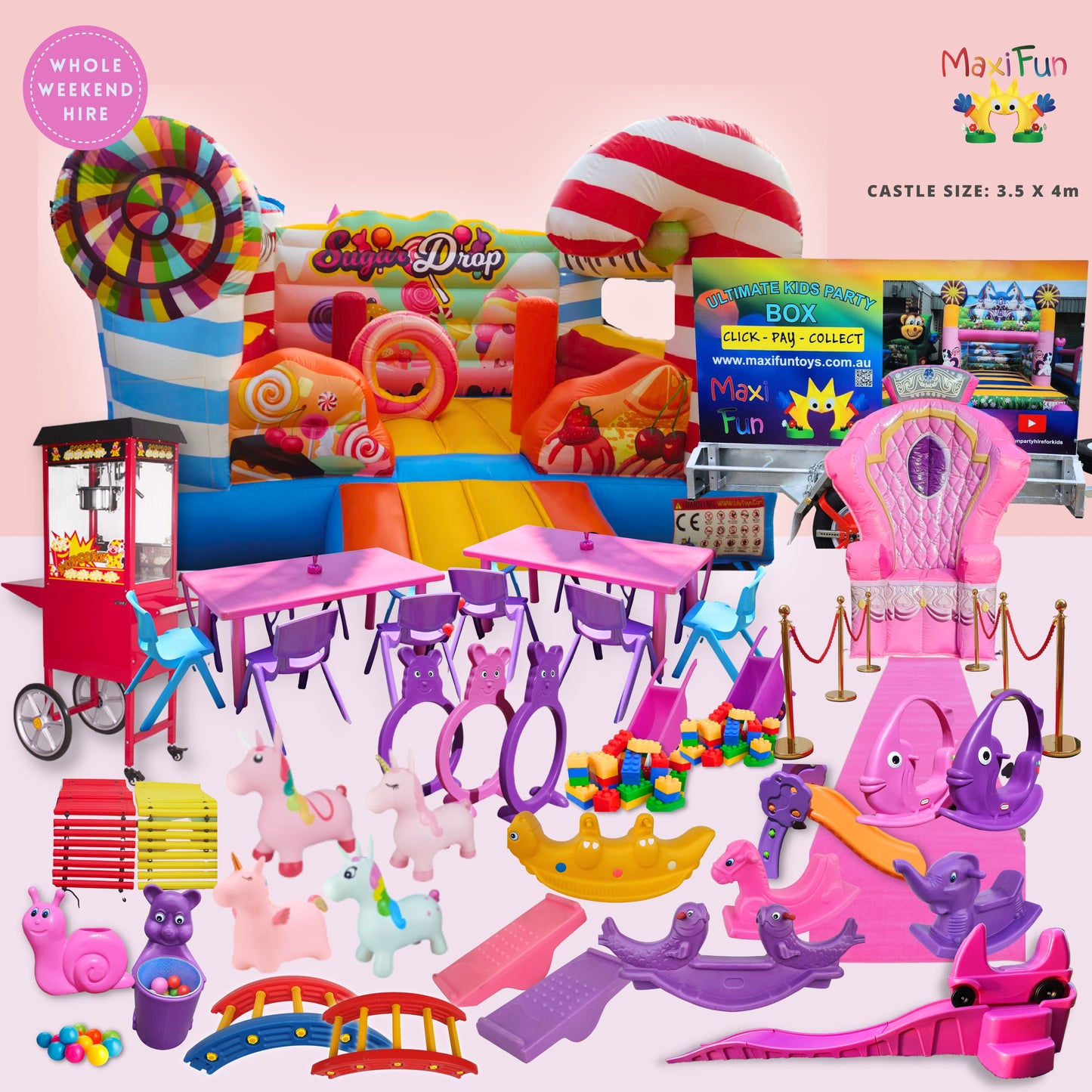 Sugar Drop Trailer Bundle, Southside