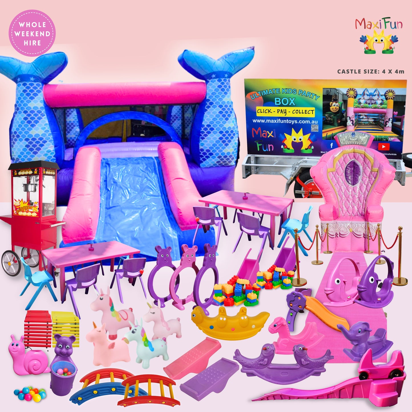 Mermaid Trailer Bundle, Southside