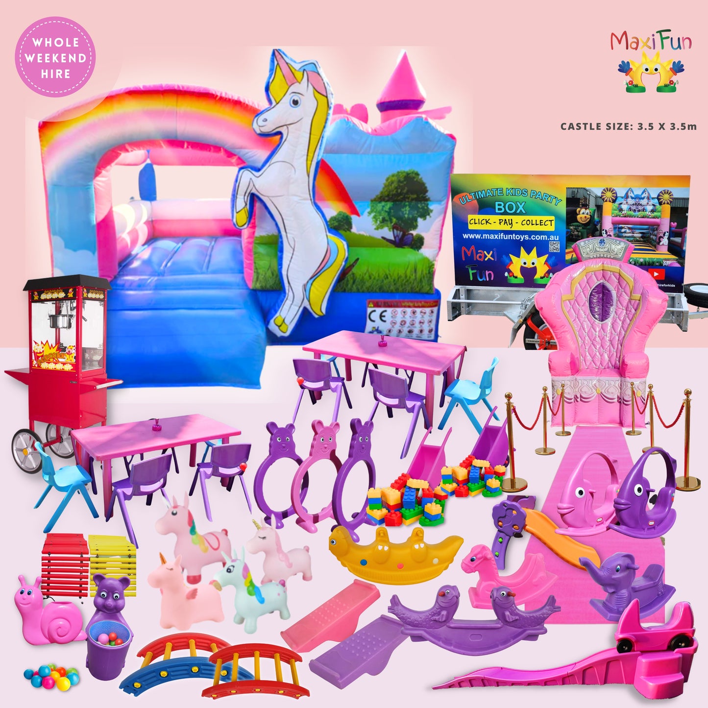 Baby Unicorn Trailer Bundle, Southside