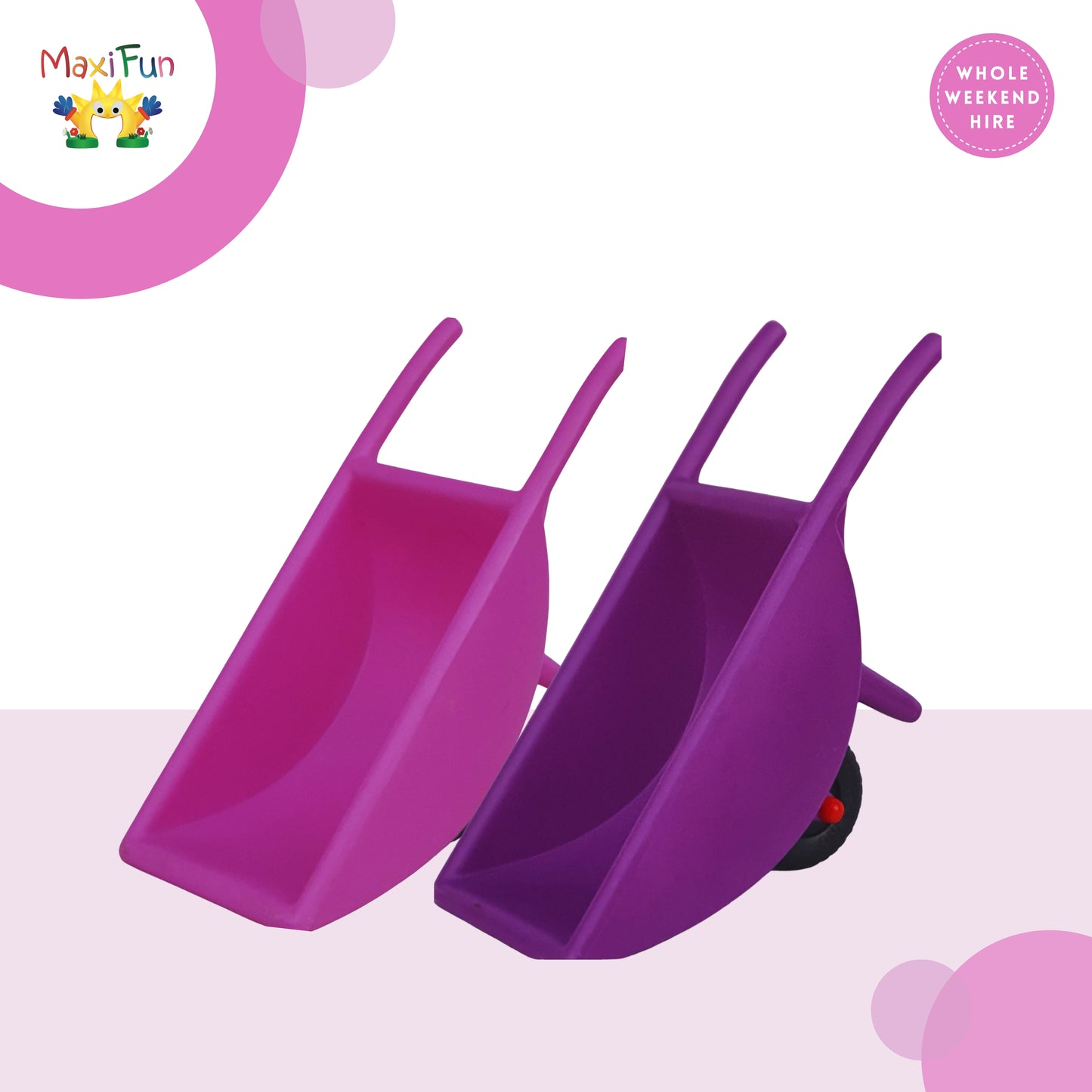 Wheelbarrows - Pink & Purple, Southside