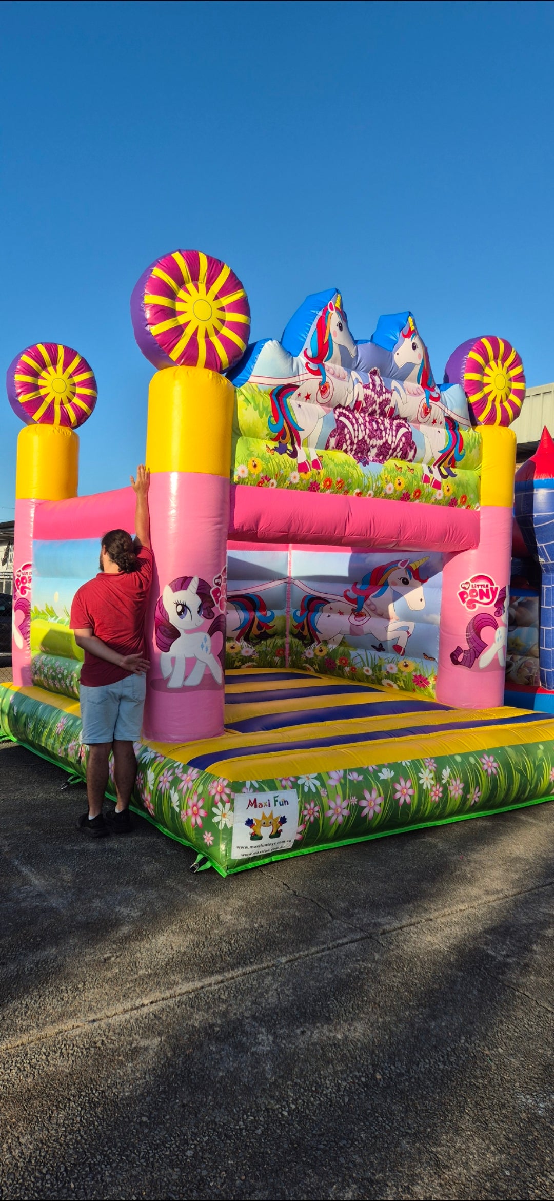 Pony Jumping Castles Party Bundle, South Brisbane