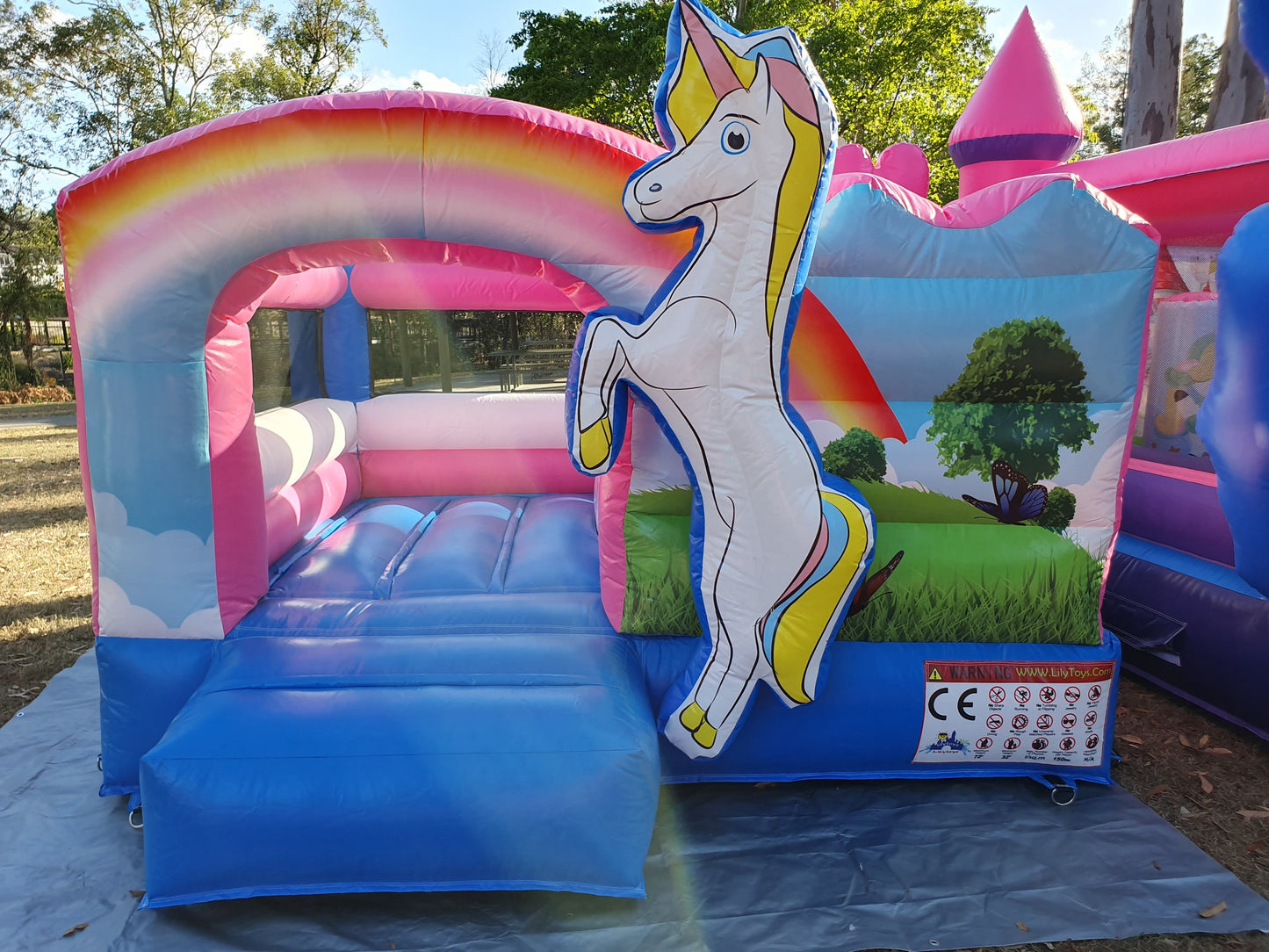 Baby Unicorn Jumping Castle, Northside
