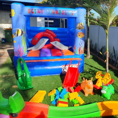 Ocean Jumping Castle Party Bundle, North Brisbane