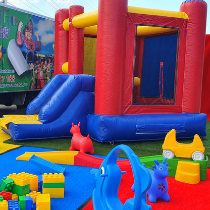 Karate Jumping Castle Party Bundle, North Brisbane