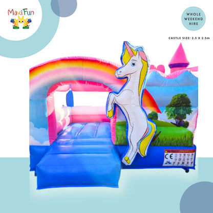 Baby Unicorn Jumping Castle, South Brisbane