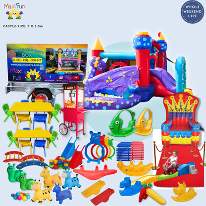Dragon Ball Pit Trailer Package, South Brisbane