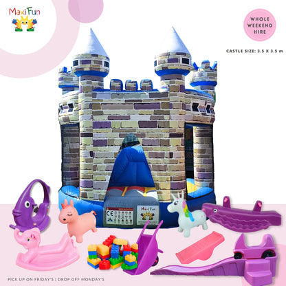 Medieval Jumping Castles Party Bundle - North Brisbane