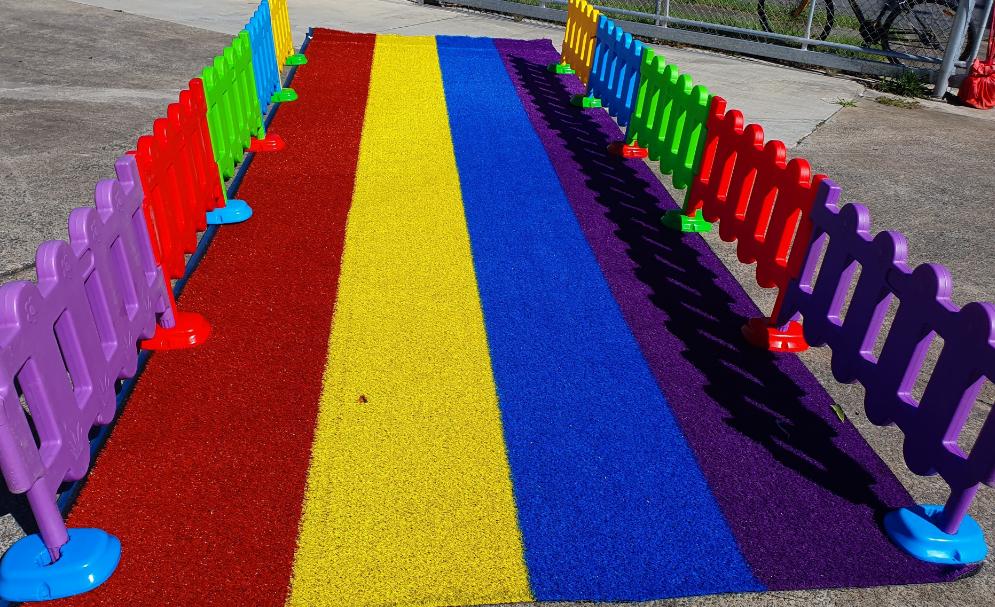 Rainbow Entrance Carpet, Southside