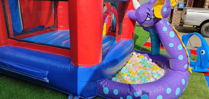 Dragon Ball Pit Jumping Castle, South Brisbane